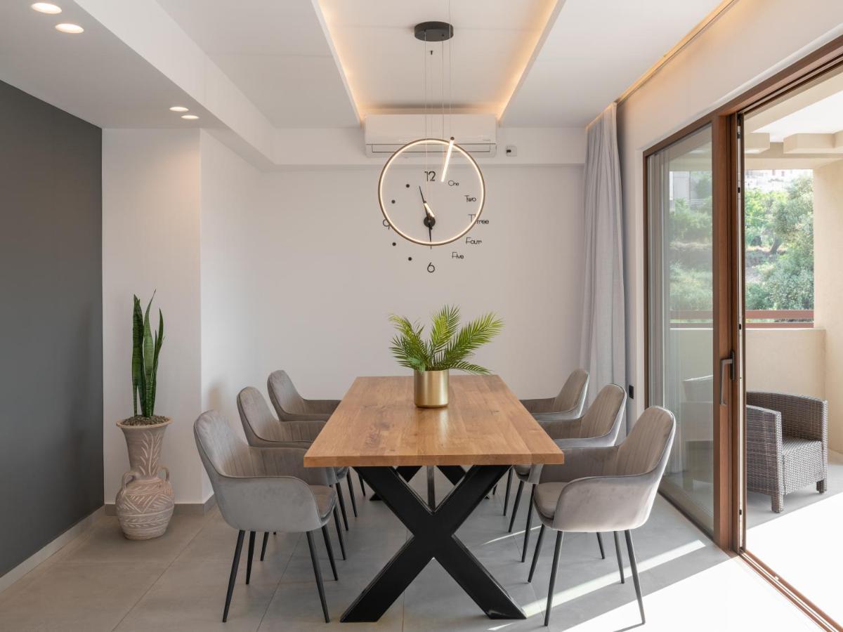 O-Cyanea Villa With Heated Pool Κουρνάς Εξωτερικό φωτογραφία