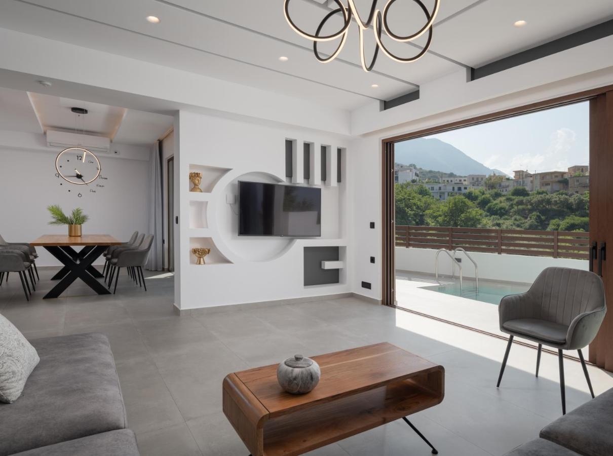 O-Cyanea Villa With Heated Pool Κουρνάς Εξωτερικό φωτογραφία