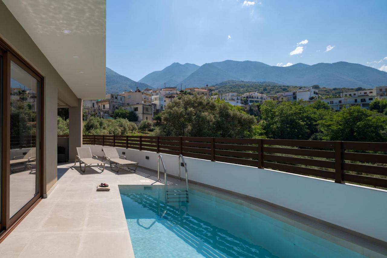 O-Cyanea Villa With Heated Pool Κουρνάς Εξωτερικό φωτογραφία